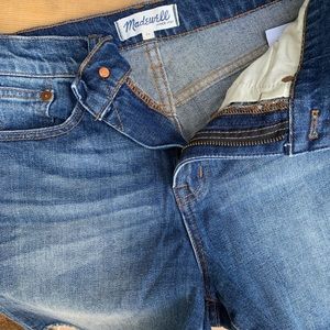 Madewell cutoff shorts